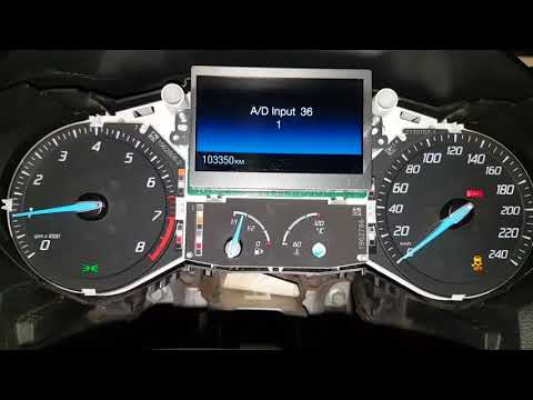 Видео: Как настроить, поменять шкалы на приборке ford focus 3