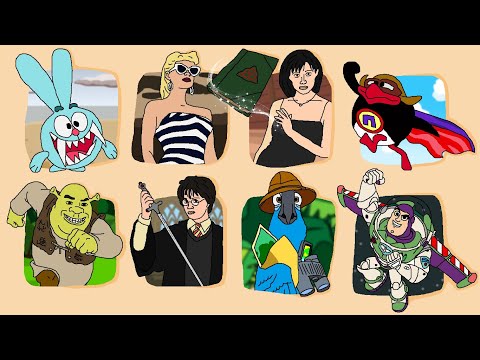 Видео: CARTOON PARODY СБОРНИК (Барби, Рио, Зачарованные, Гарри Поттер и тайная комната, Смешарики 11-20)