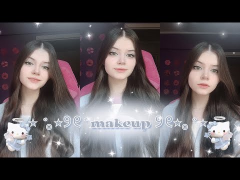 Видео: blue makeup || макияж в голубых оттенках ୨୧⋆｡˚⋆