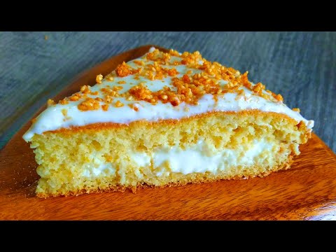 Видео: НЕ НУЖДАЕТСЯ В ПРОПИТКЕ! Вкусный Тыквенный торт ТЫКОВКА