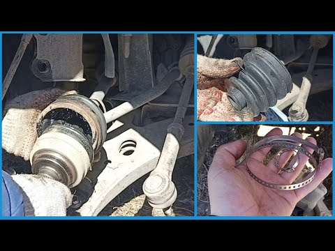 Видео: Замена пыльника наружнего шруса/Kia Spectra меняй без проблем