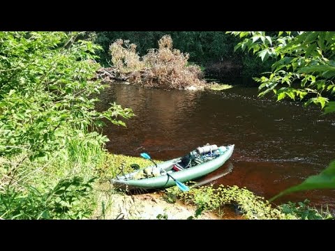 Видео: Сплав по янтарной реке. День 3