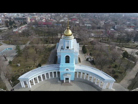 Видео: Воздушная прогулка по проспектам Измаила