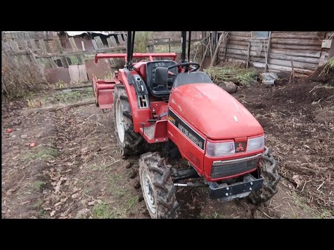 Видео: Обзор на японский минитрактор Mitsubishi MT205