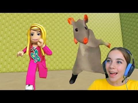 Видео: ПОБЕГ ОТ ТАНЦУЮЩЕЙ КРЫСЫ в ROBLOX!