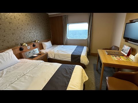 Видео: Пусан, Корея → Осака, Япония. 19-часовое путешествие на пароме.