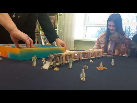 Видео: Играем в "Кольт Экспресс"