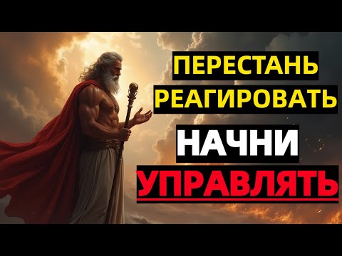 Видео: Перестань Реагировать - Начни Управлять! | Стоицизм