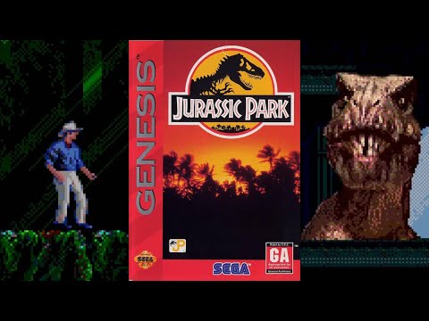 Видео: Jurassic Park прохождение за Гранта (Sega MD)