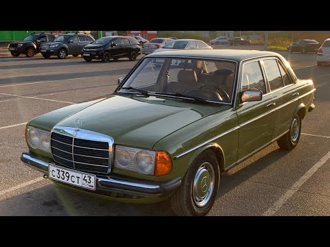 Видео: Мерседес W123 . Стук тормозных колодок.