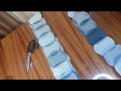 Видео: Классное покрывало из старых джинсов ❤👍