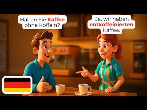 Видео: 🇩🇪 Мастерские Разговоры в Кафе - 15 Реальных Сценариев | A1-A2 | Учите Немецкий