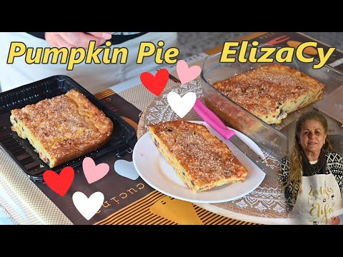 Видео: Вкусный тыквенный пирог от Элизы #MEchatzimike