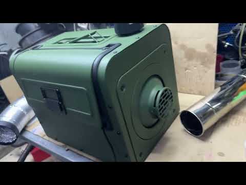 Видео: E CORNER Отопитель Автономный 4 kw  с генератором PSE