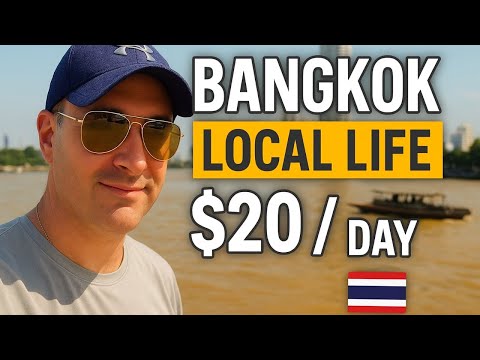 Видео: Настоящий день в моём районе Бангкока 🇹🇭 | Местная еда, стрижка и повседневные расходы