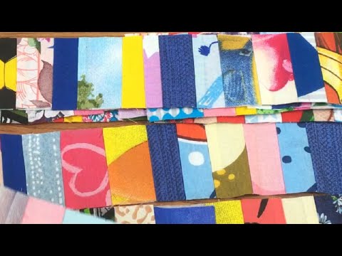 Видео: Все ненужные полоски тканей в дело! DIY мастер-класс