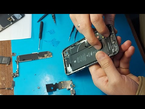 Видео: Не работает микрофон на iPhone SE замена шлейфа