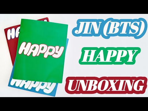 Видео: JIN (BTS) "HAPPY" UNBOXING! РАСПАКОВКА И ОБЗОР СОЛО АЛЬБОМА СОКДЖИНА! НАКОНЕЦ-ТО ГОДНЫЙ МЕРЧ!💜