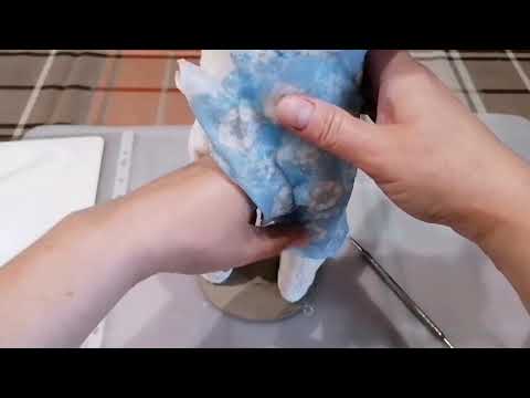 Видео: 5. Ватный дед Мороз. Урок 5