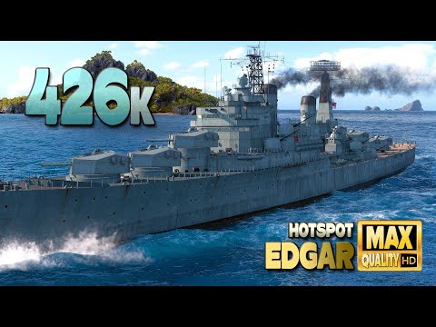 Видео: Суперкрейсер «Эдгар» лидирует в гонке вооружений - World of Warships