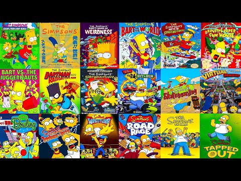 Видео: Эволюция игр THE SIMPSONS (1991-2018)