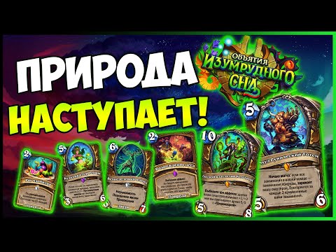 Видео: НОВЫЕ КАРТЫ ДРУИДА🍃Кенарий получил "Бафф" — Перспективный — Объятия Изумрудного Сна | Hearthstone