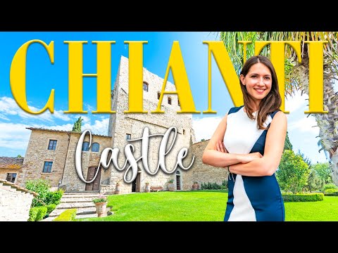 Видео: Замок Кьянти с виноградником на продажу | Lionard