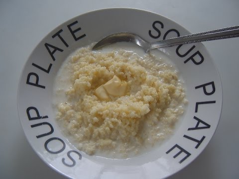 Видео: Пшённая молочная каша