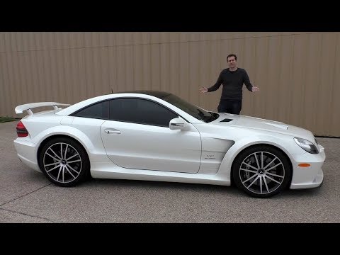 Видео: Mercedes SL65 AMG Black Series был монстром за $300 000