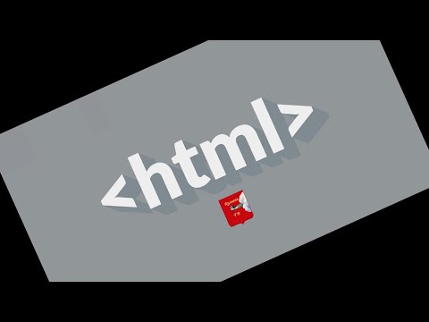 Видео: Создание простых html страниц в текстовом редакторе