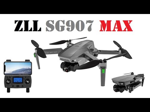Видео: Квадрокоптер ZLL SG907 MAX