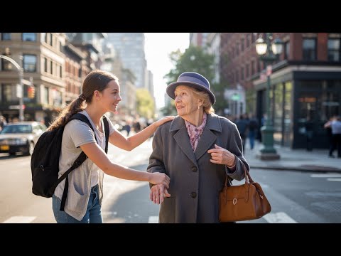 Видео: Девочка-подросток помогает потерявшейся старушке и узнаёт, что она миллиардерша