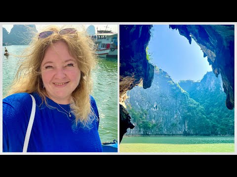 Видео: #19 Бухта Халонг, Вьетнам.  В Халонге солнце! Круиз Celebrity Solstice из Гонконга в Сингапур