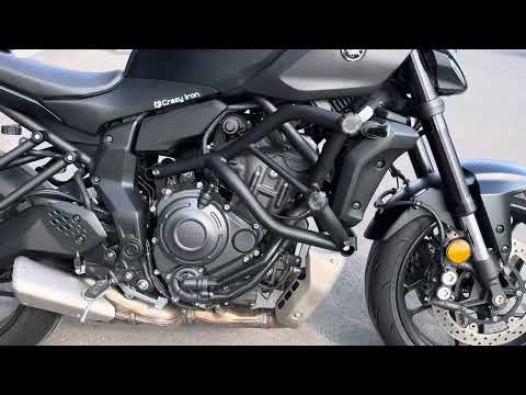 Видео: Yamaha MT-07 защитная клетка и сабкейдж. Купить можно на сайте производителя www.crazyiron.ru