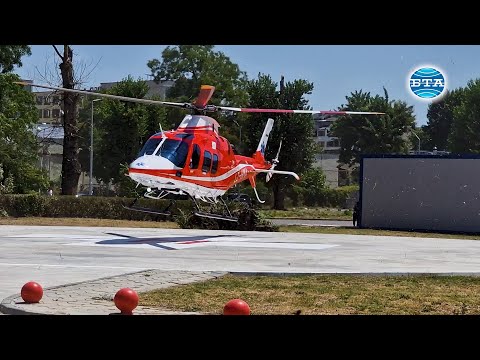 Видео: Хеликоптер за спешна медицинска помощ ще дежури постоянно в Пловдив, съобщи Георги Гвоздейков