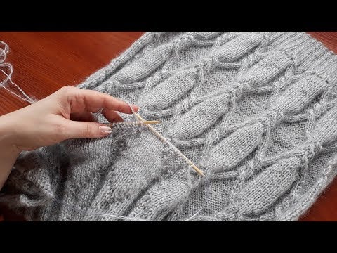 Видео: Платье (туника, пуловер) спицами. Часть 4. Убавления, проймы.