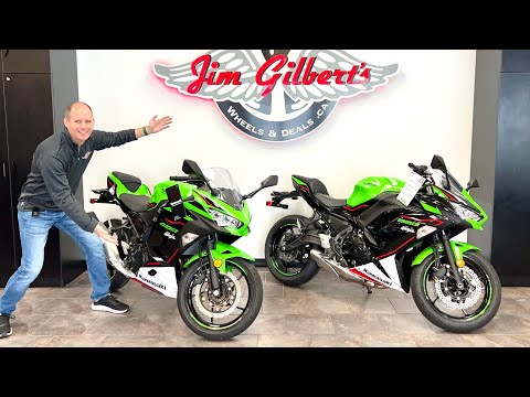 Видео: Kawasaki Ninja 400 против Ninja 650 — полное и подробное сравнение