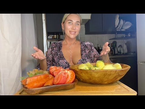 Видео: МУКБАНГ /ФОРЕЛЬ ХОЛОДНОГО КОПЧЕНИЯ /КАРТОШКА /ДО ЖУТИ МИСТИЧЕСКАЯ ИСТОРИЯ