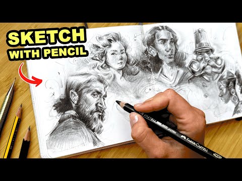 Видео: 5 СОВЕТОВ, как улучшить ваши карандашные наброски!