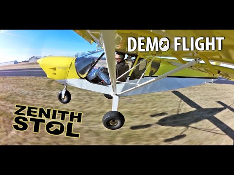 Видео: Демонстрационный полет легкого спортивного самолета STOL CH 750 "Sky Jeep"