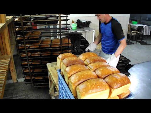 Видео: День №4 Производство Хлеба в Узбекистане в Навои в Пекарне в "Умиде"