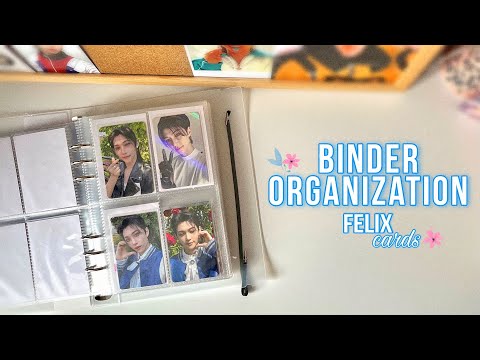 Видео: binder organization | коллекция карт феликса | felix collection [20.06.2023]
