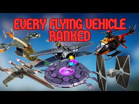 Видео: Рейтинг ВСЕХ летающих транспортных средств в Fortnite: от худшего к лучшему