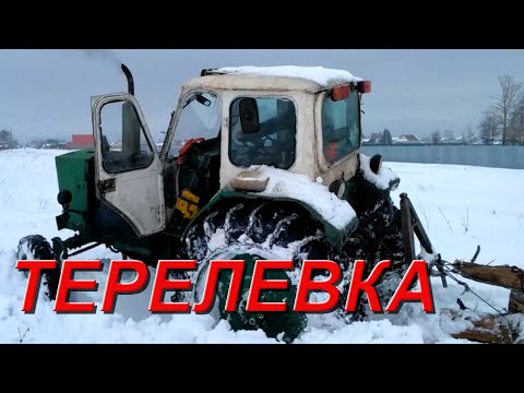 Видео: Трелевка леса на Юмз. Зимний лес.