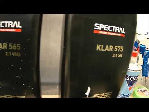 Видео: Сверх прочный лак spectral 565. Тест на устойчивость к царапинам