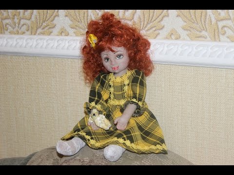 Видео: Мастер класс. Шьём текстильно-скульптурную куклу. Урок 1. Голова.