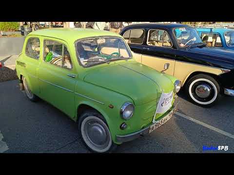 Видео: Выставка ретро автомобилей в Санкт-Петербурге 21 октября 2023