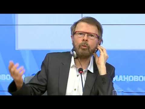 Видео: Пресс-конференция Бьёрна Ульвеуса в РИА-Новости, Москва