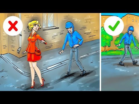 Видео: Как Избежать Нападения, Если за Вами Следят