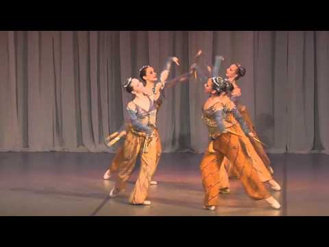 Видео: Р.Глиэр. Хореография Б.Лапиной. Золотые пальцы из балета Красный мак